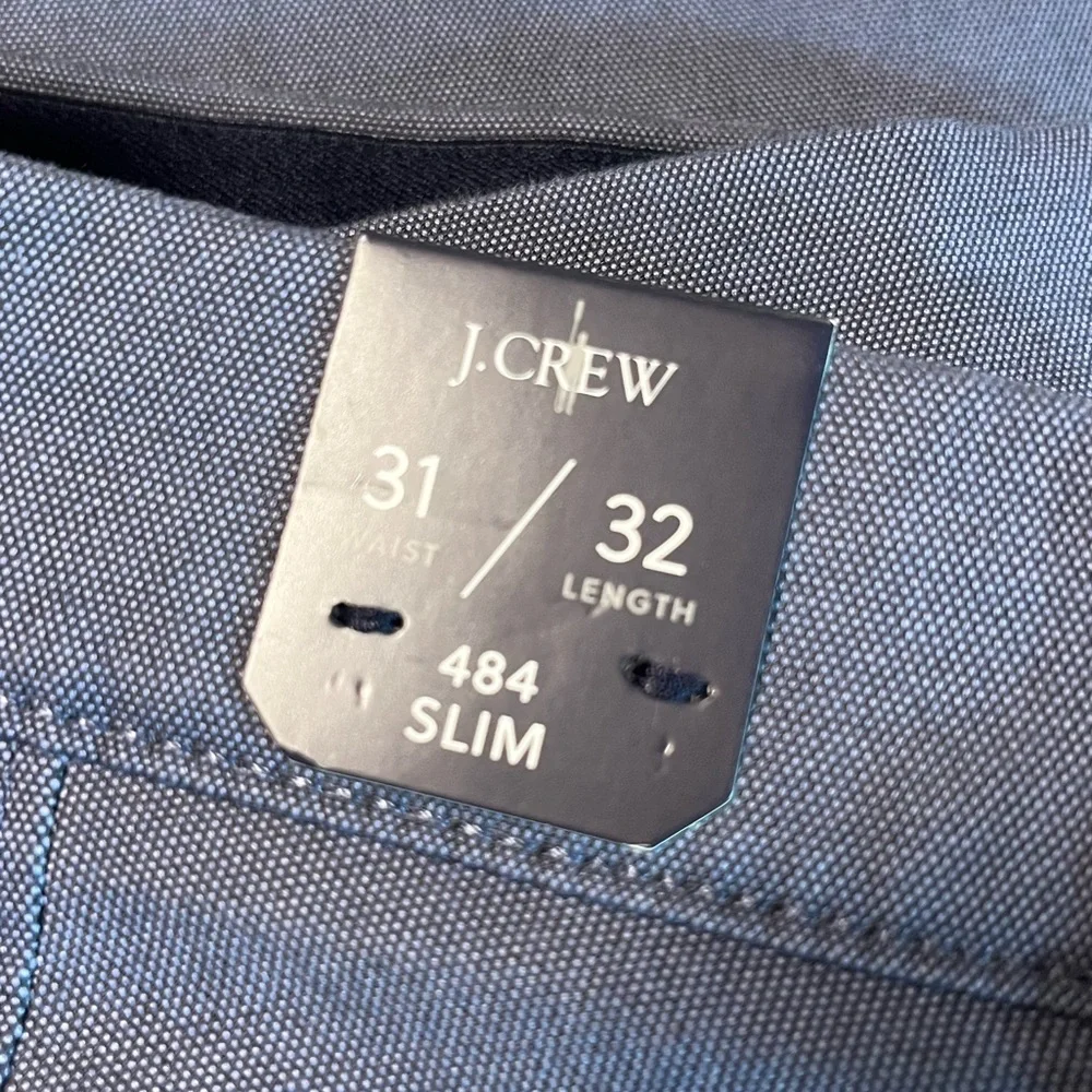 J.Crew 484 Slim-fit tech oxford pant